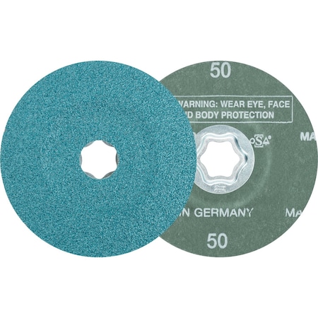 Pferd Combiclick Fiber Disc, 4-1/2", 50 Grit 40132